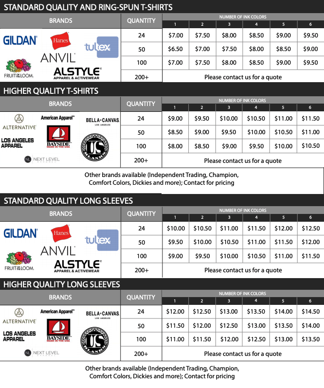 Black Collar Screen Printing Baltimore